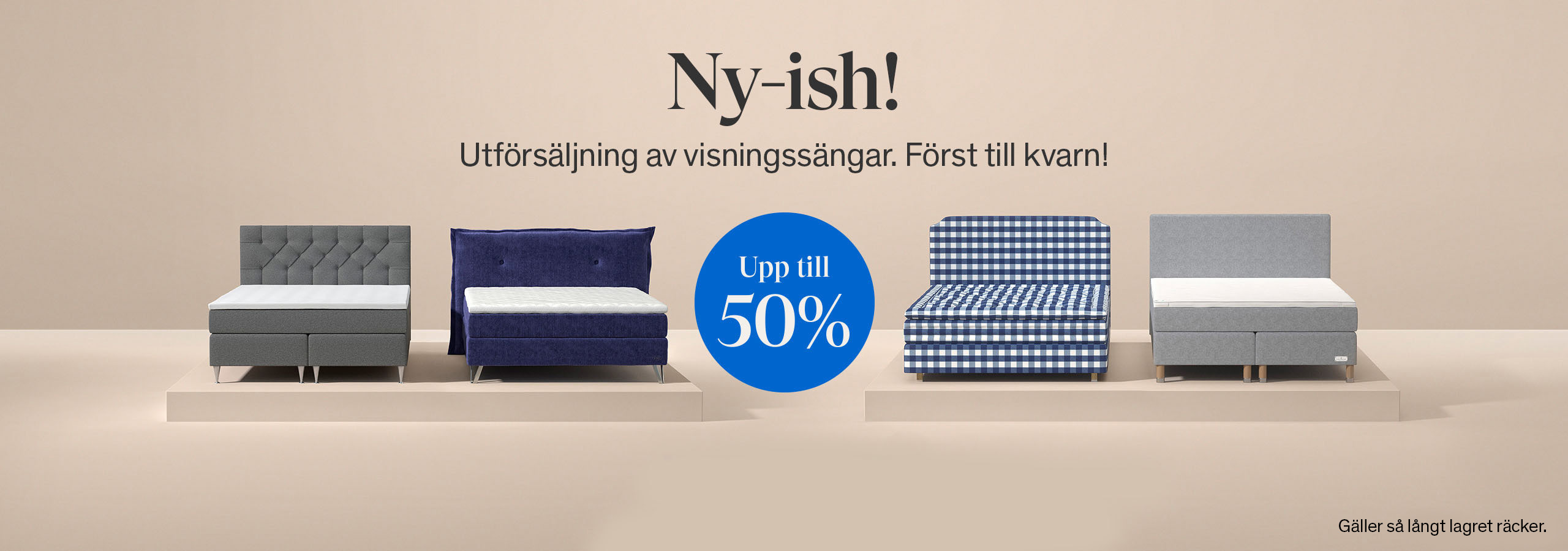 Passa på så länge vi har alla hästar hemma! Upp till 70% rabatt på Hästens